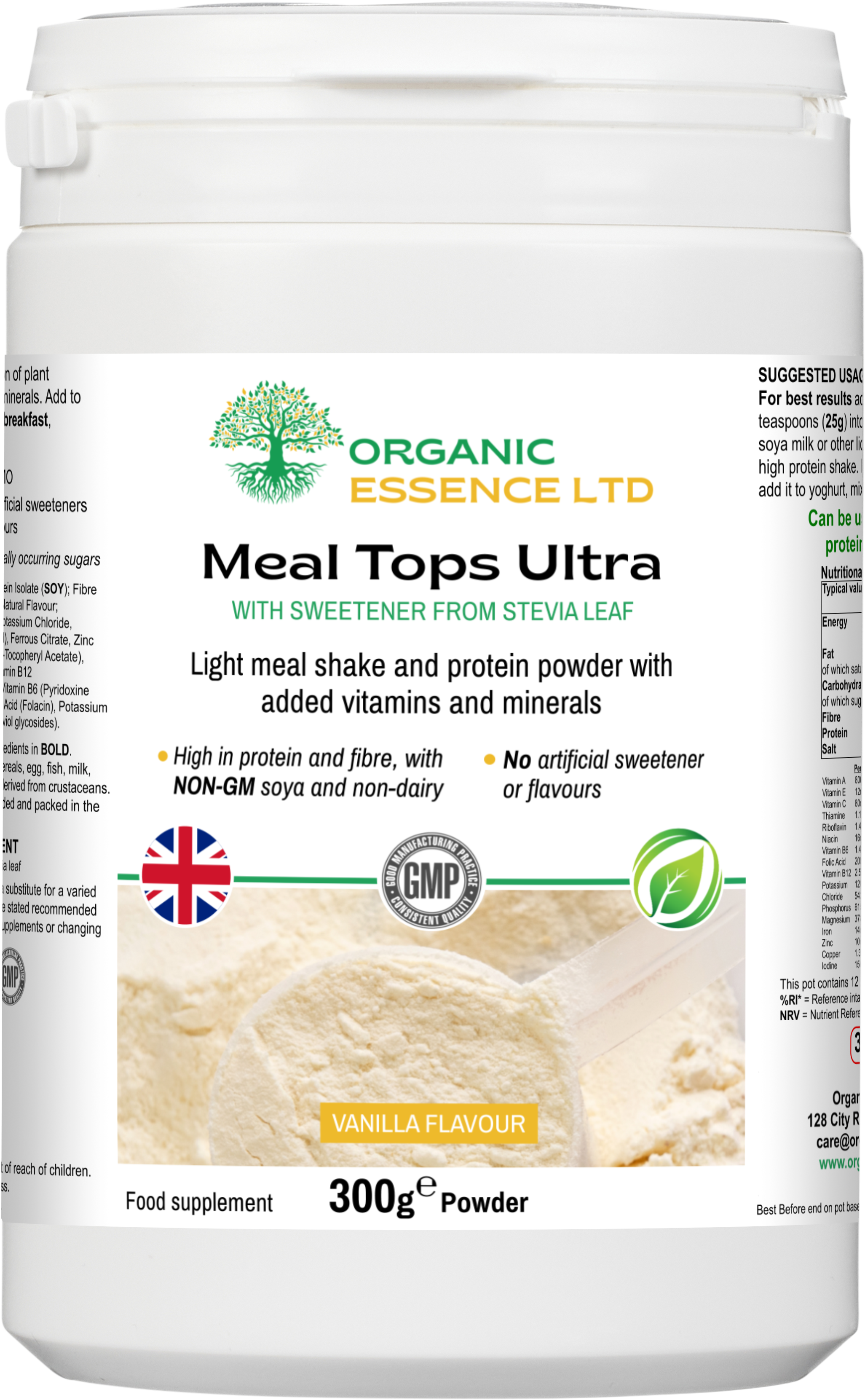 Meal Tops Ultra (Vanilla flavour)